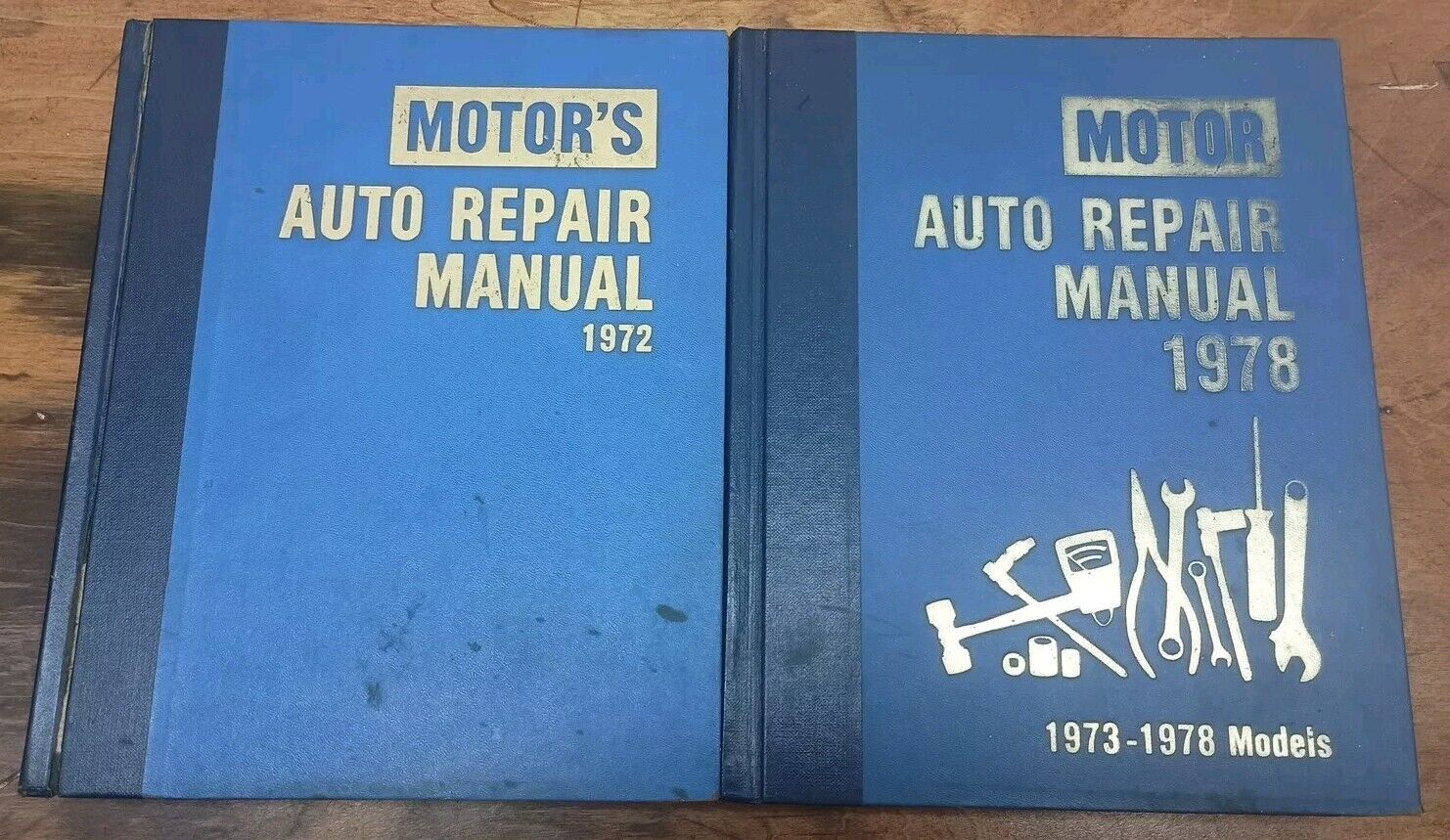 Vintage Motor's Auto Repair Manual 1972,1978 1st Printing Hardcover 