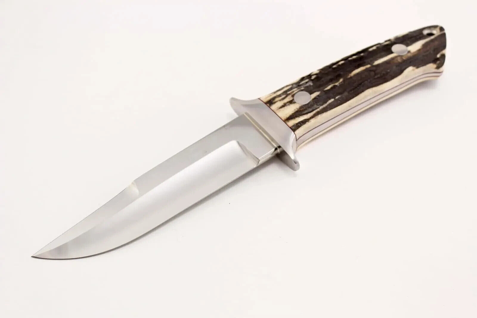 Handmade Bob Loveless Knife, Hunting Knife, Custom handmade Knife, Stag horn