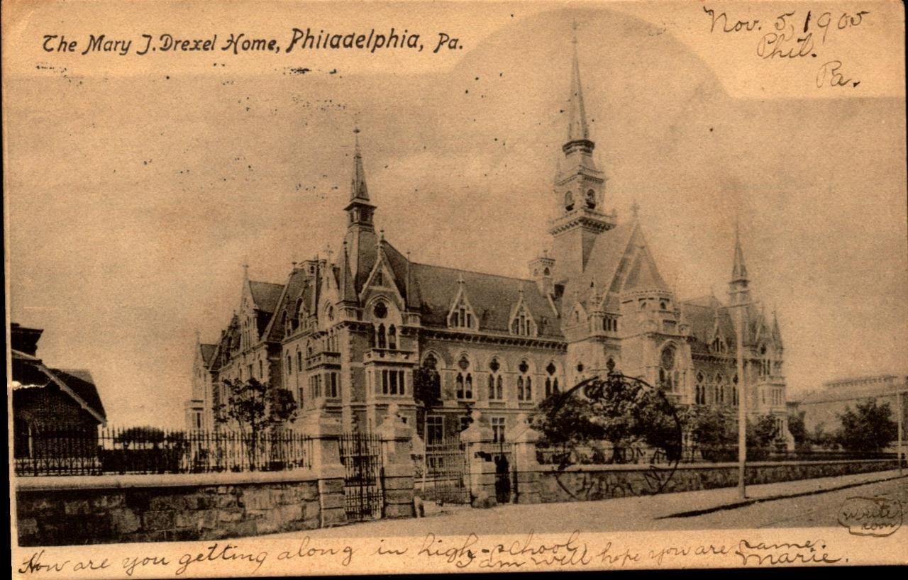PHILADELPHIA-PA - THE MARY J. DREXEL HOME 1905 POSTCARD BK69