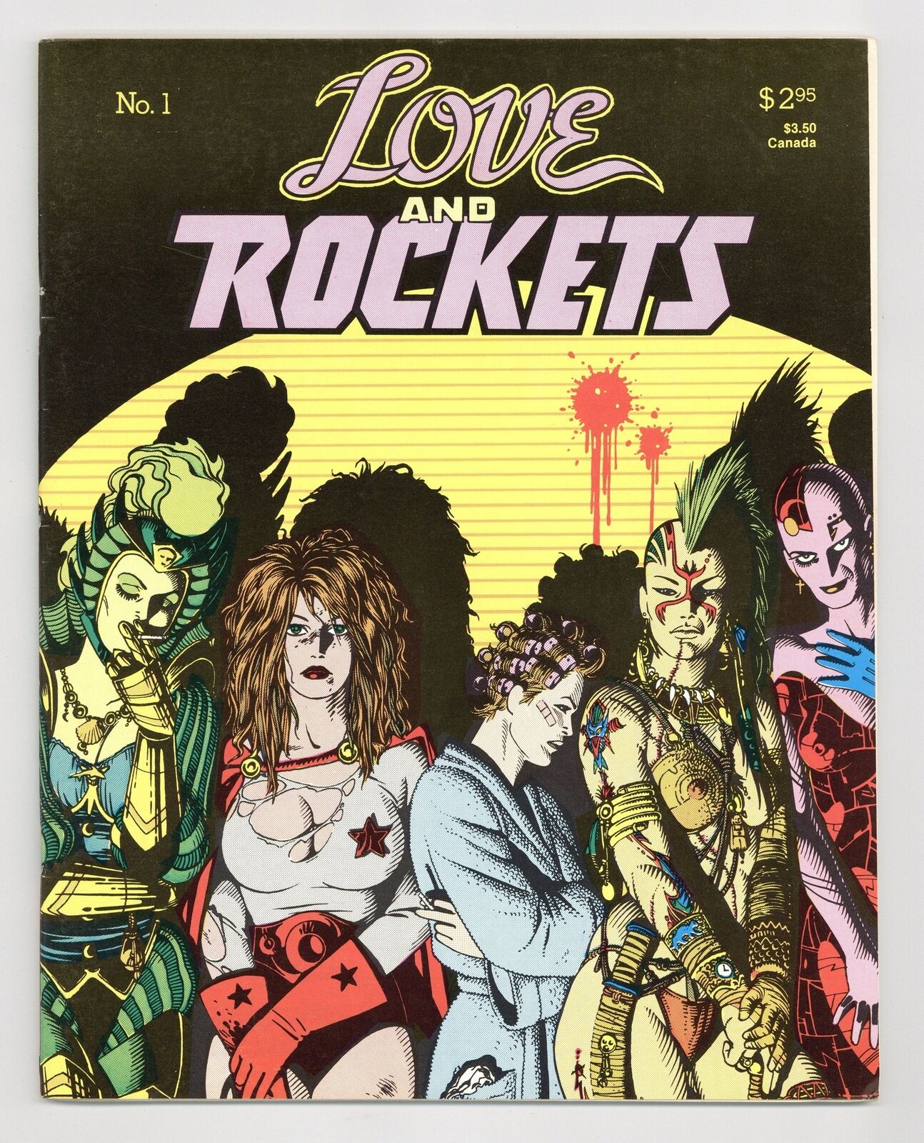 Love and Rockets Magazine #1 FN- 5.5 1982