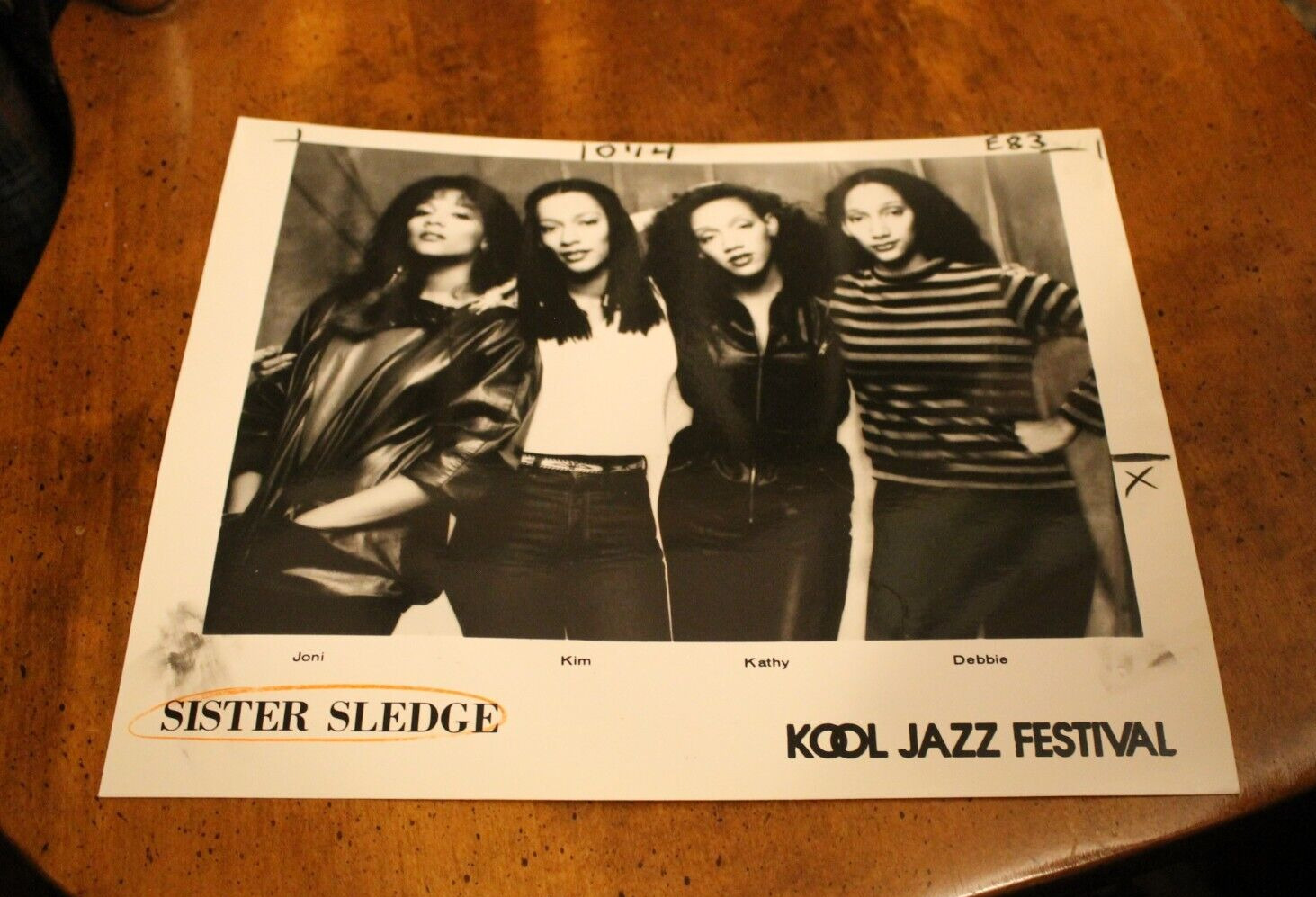 Sister Sledge ~ Original 1981 Kool Jazz Festival Promo Photo