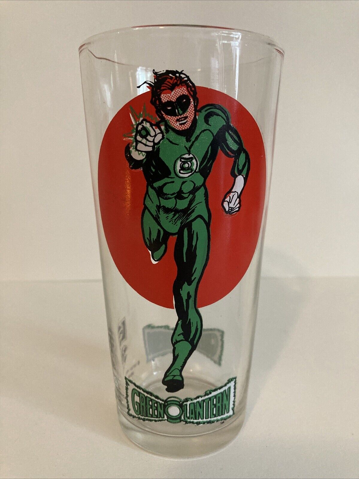 Vintage 1976 Pepsi Super Series Glass DC Comics Green Lantern MINT NO PAINT LOSS