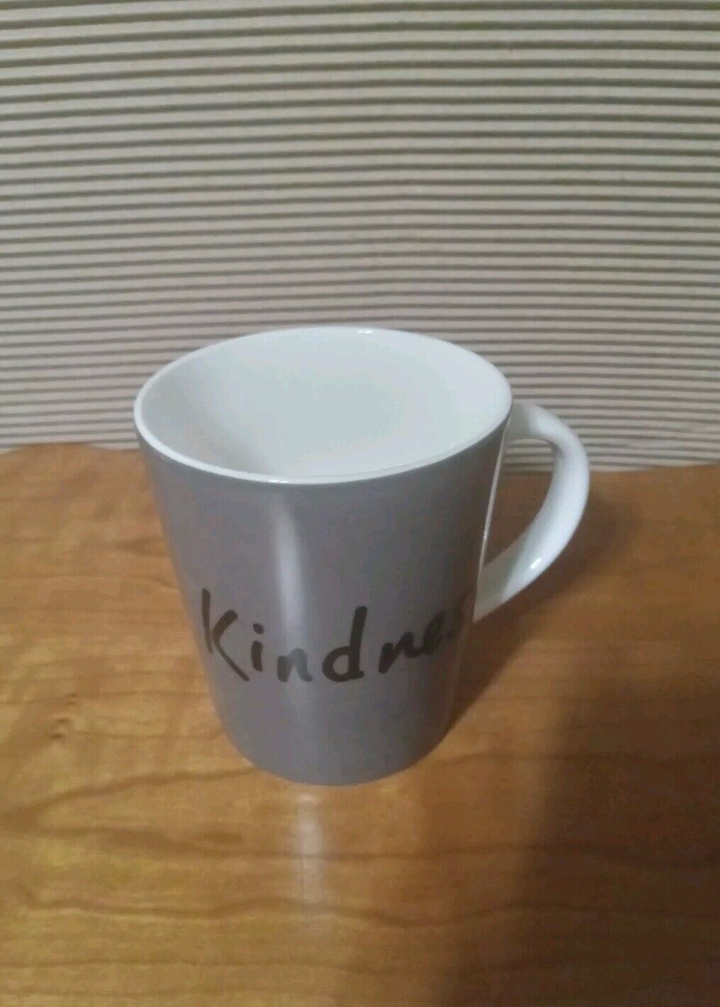 Ellen Degeneres Kindness Mug 16oz  Royal Doulton Color Gray. New Without Tag