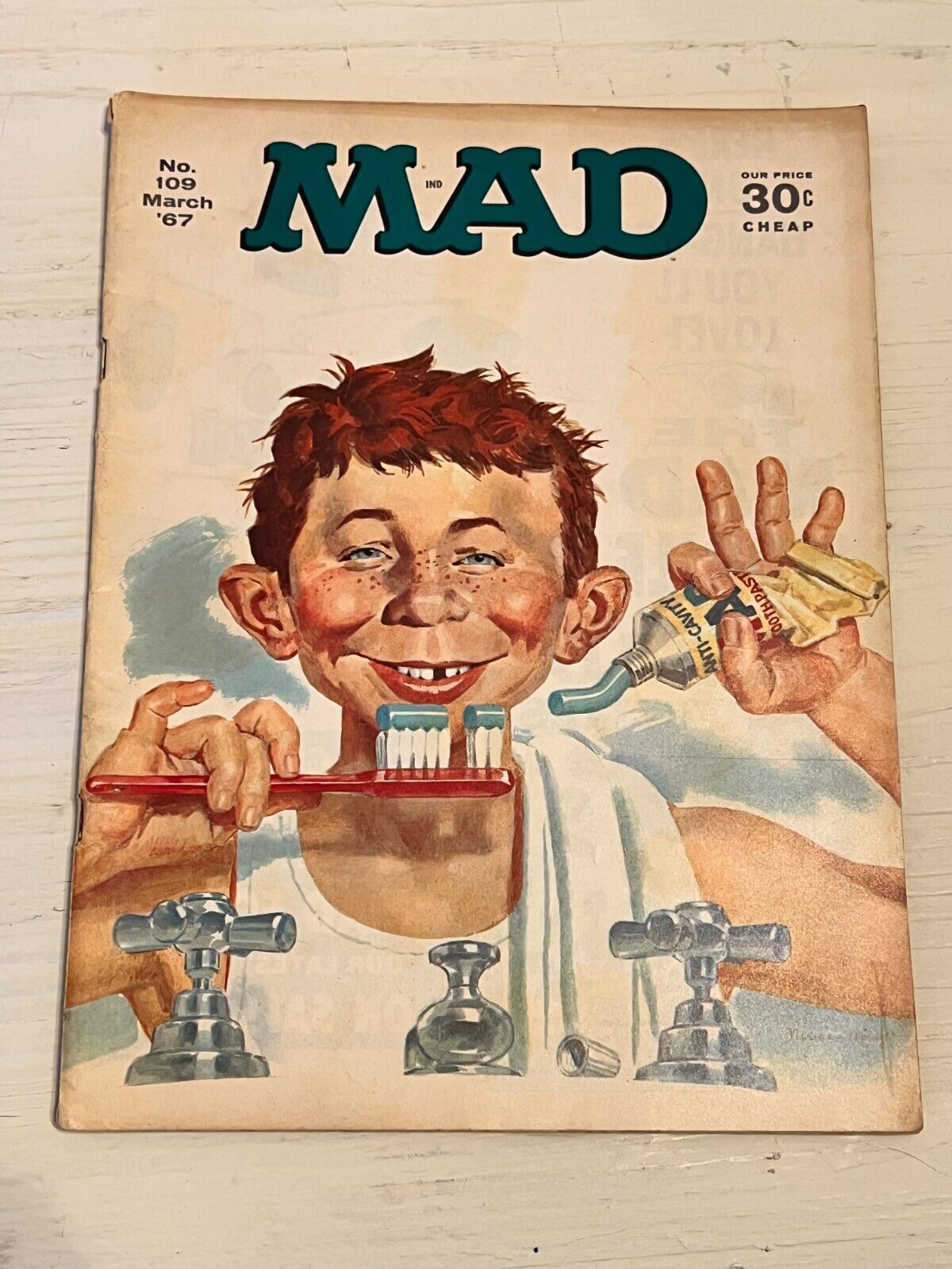 Mad Magazine March 1967 No. 109 Horrifying Cliches
