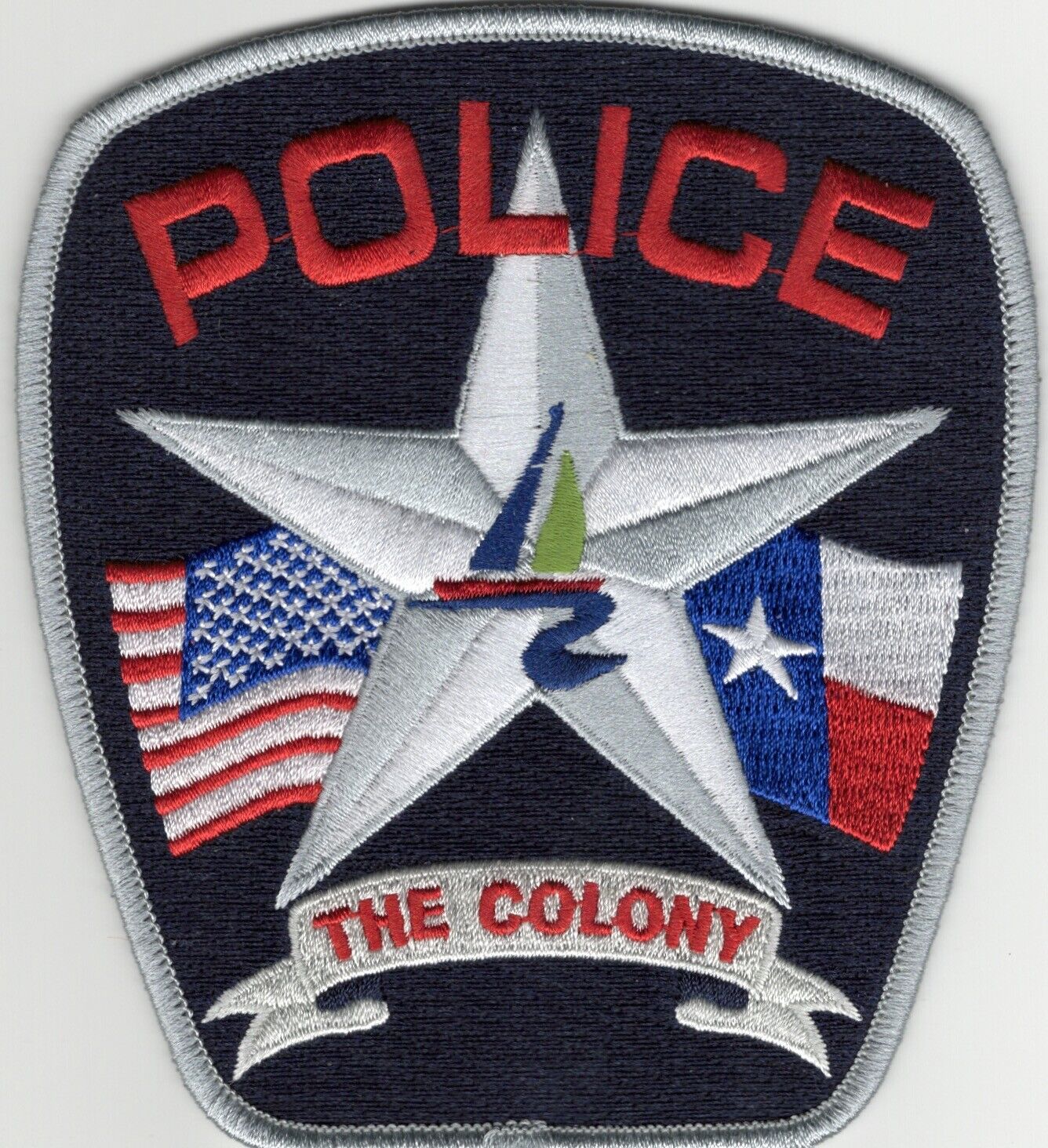The Colony Texas TX Police Patch