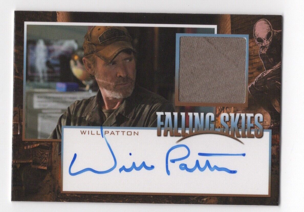 Will Patton / Captain Weaver FALLING SKIES Season 2 Autograph Card Costume Relic