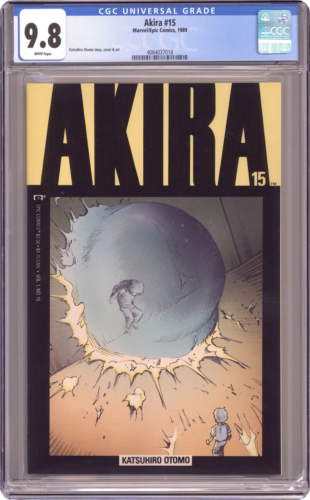 Akira #15 CGC 9.8 1990 4084037018