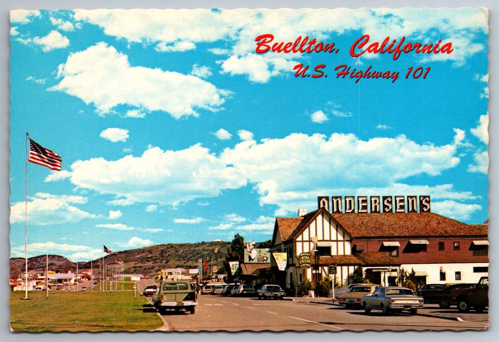 Postcard Anderson's 