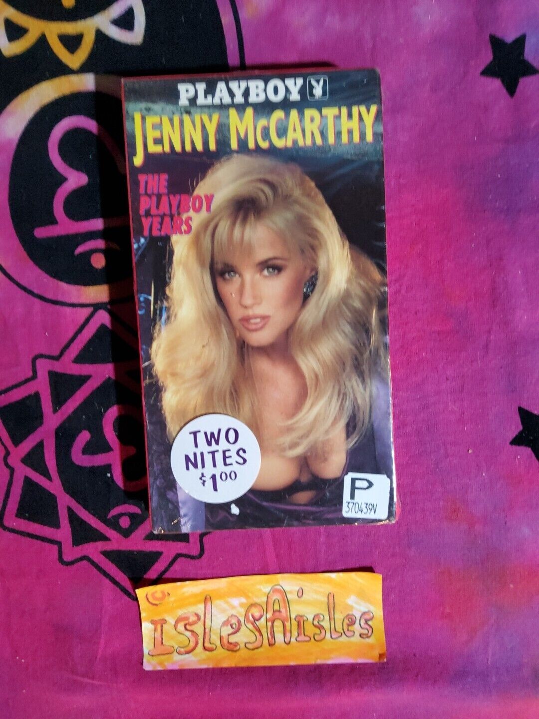 Playboy Playmate Jenny McCarthy The Playboy Years 1997 VHS Display box Sealed