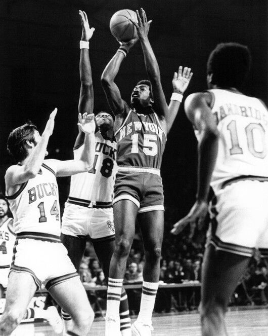 1972 New York Knicks EARL MONROE 8x10 Photo Print Poster NBA Basketball HOF 90