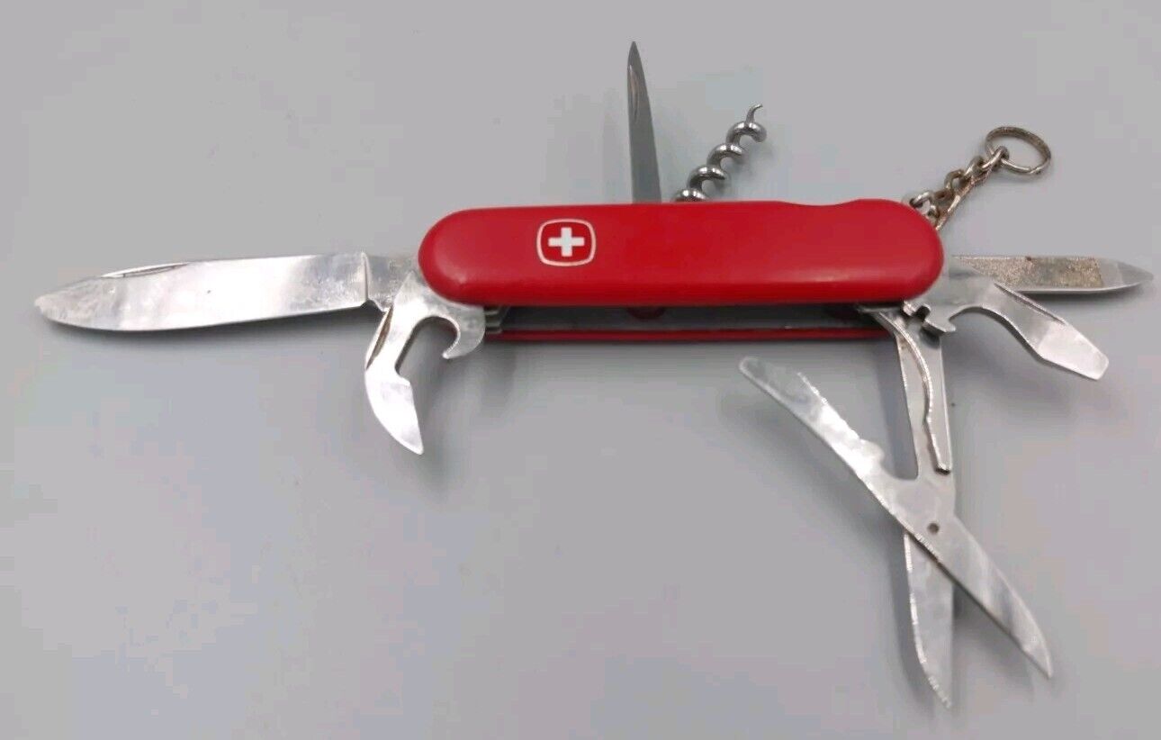 Wenger Traveler 85mm Red Multi Tools Swiss Army Knife