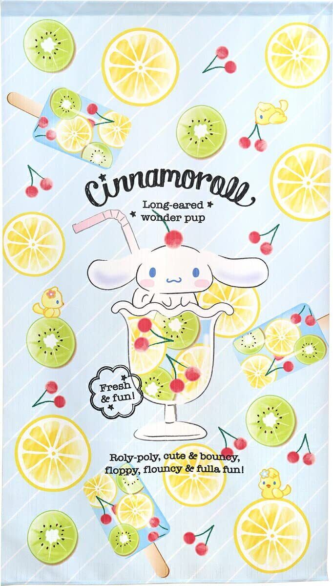 Cinnamoroll Interior Goods Width 85 x Length 150cm Sanrio Characters Fruit Bar 9