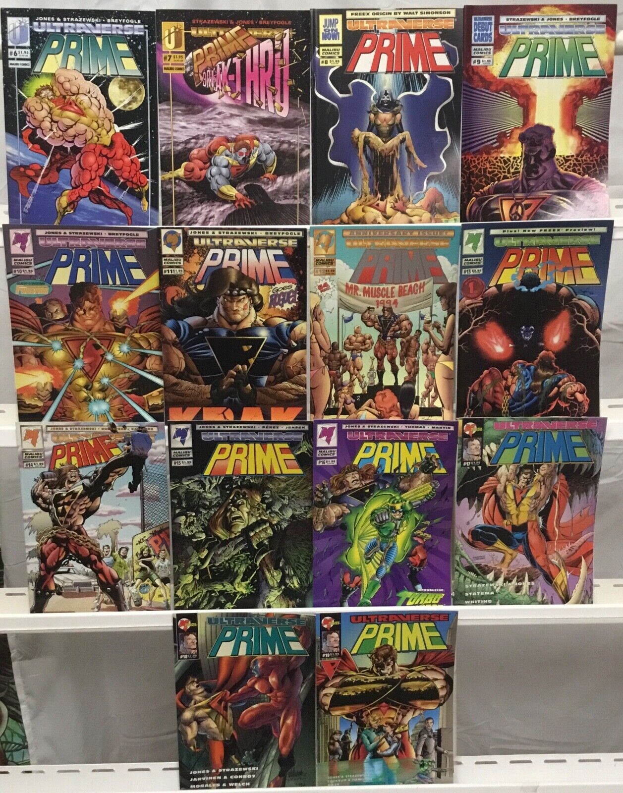 Malibu Comics - Prime Volume 1 - Comic Book Lot of 14 Issues