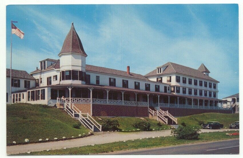 York Beach ME Oceans House Resort Hotel Vintage Postcard Maine