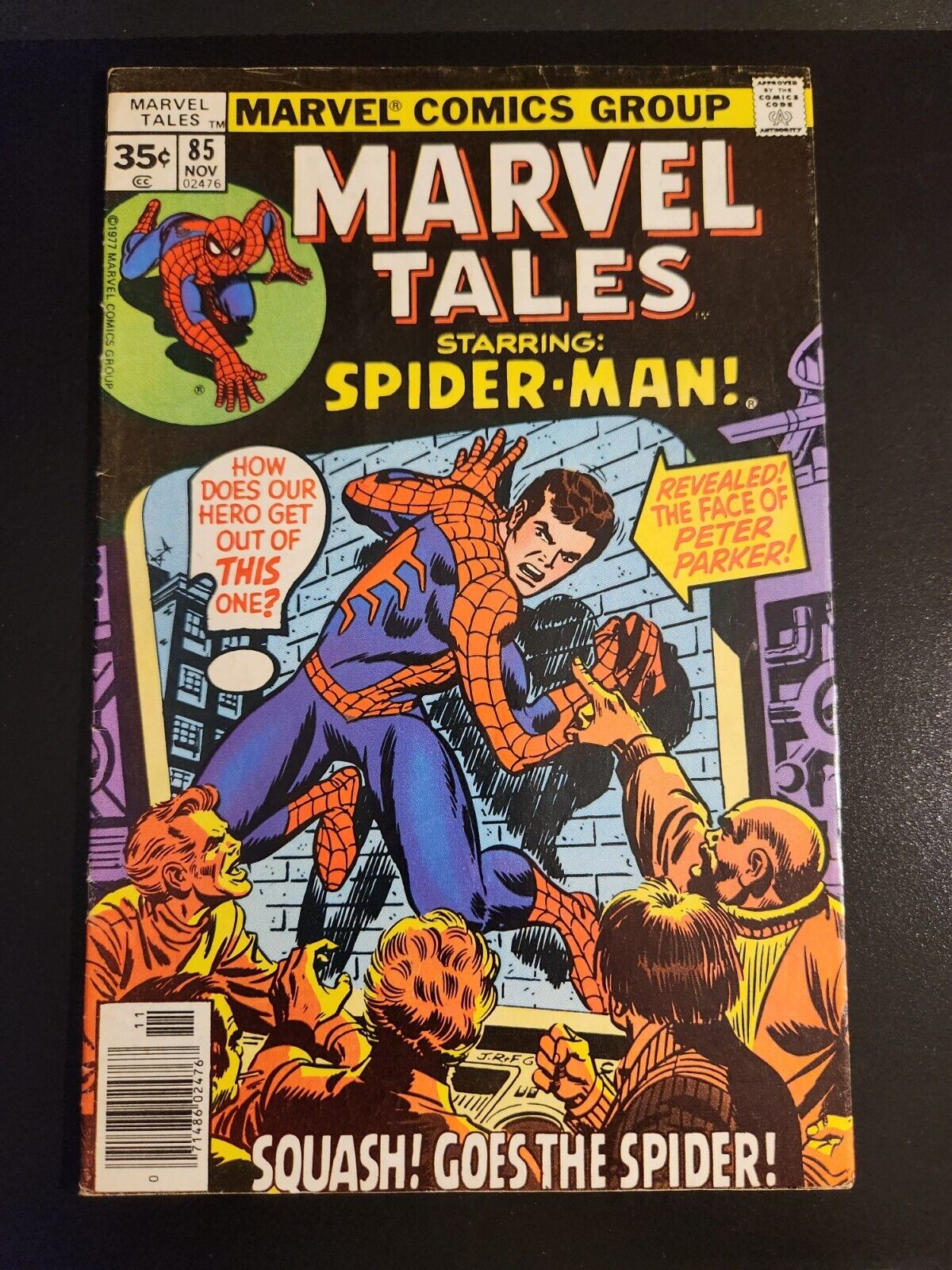 Marvel Comic Book Marvel Tales Starring Spider-Man #85 1977 Amazing 106 Reprint