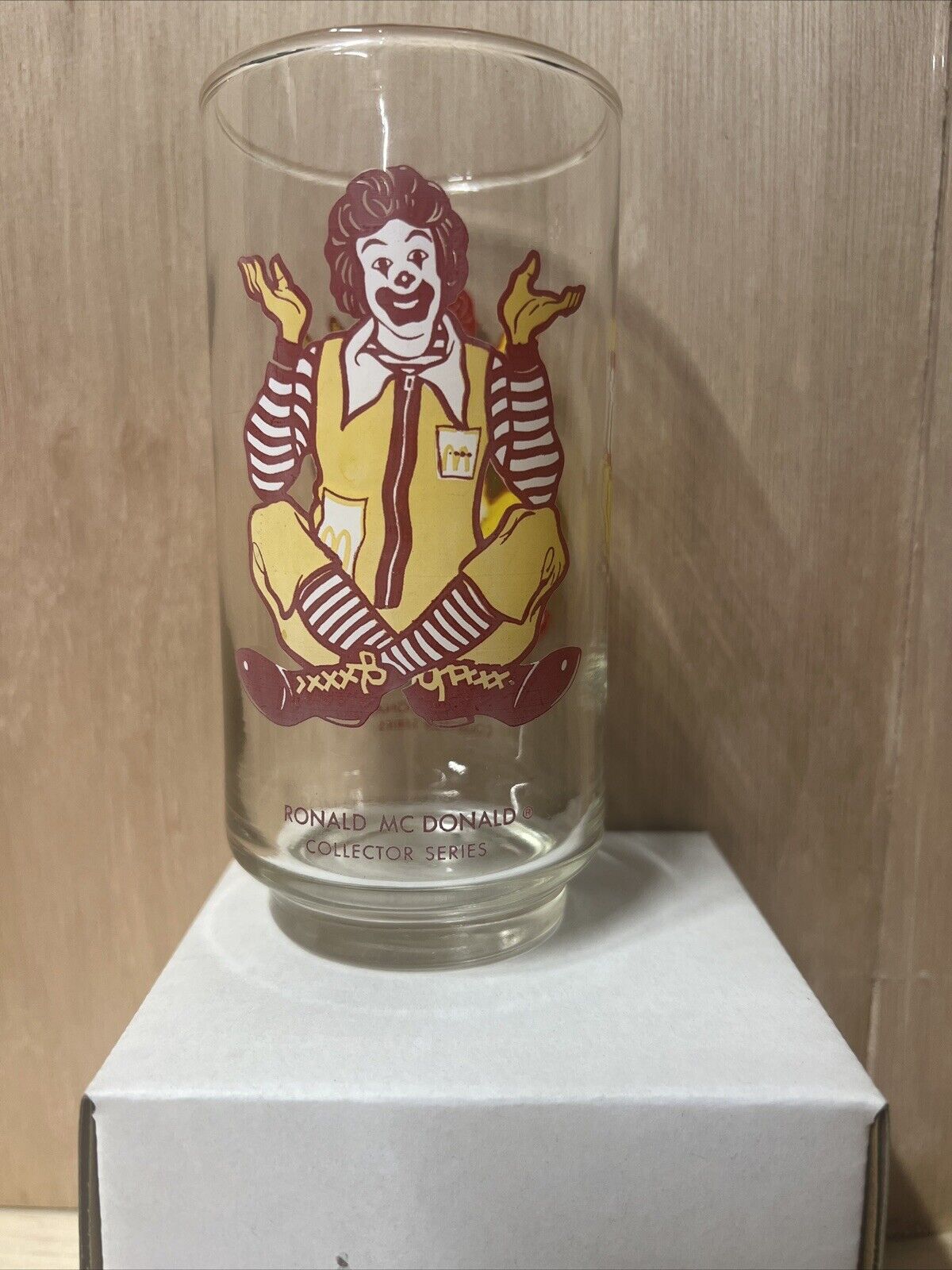 Vintage 1970\'s Ronald McDonald\'s Collector Series Glass