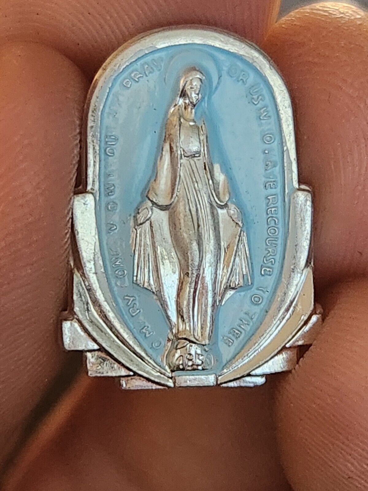 Vintage Virgin Mary Pin