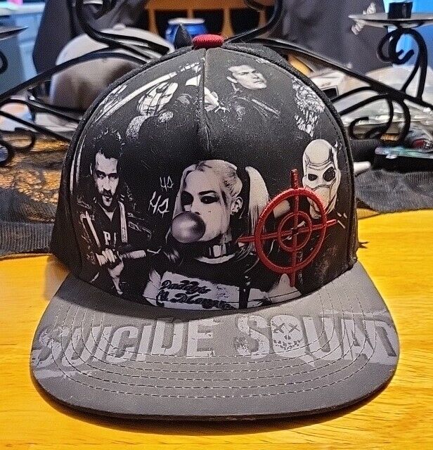 Suicide Squad Snapback Trucker Hat Collectible