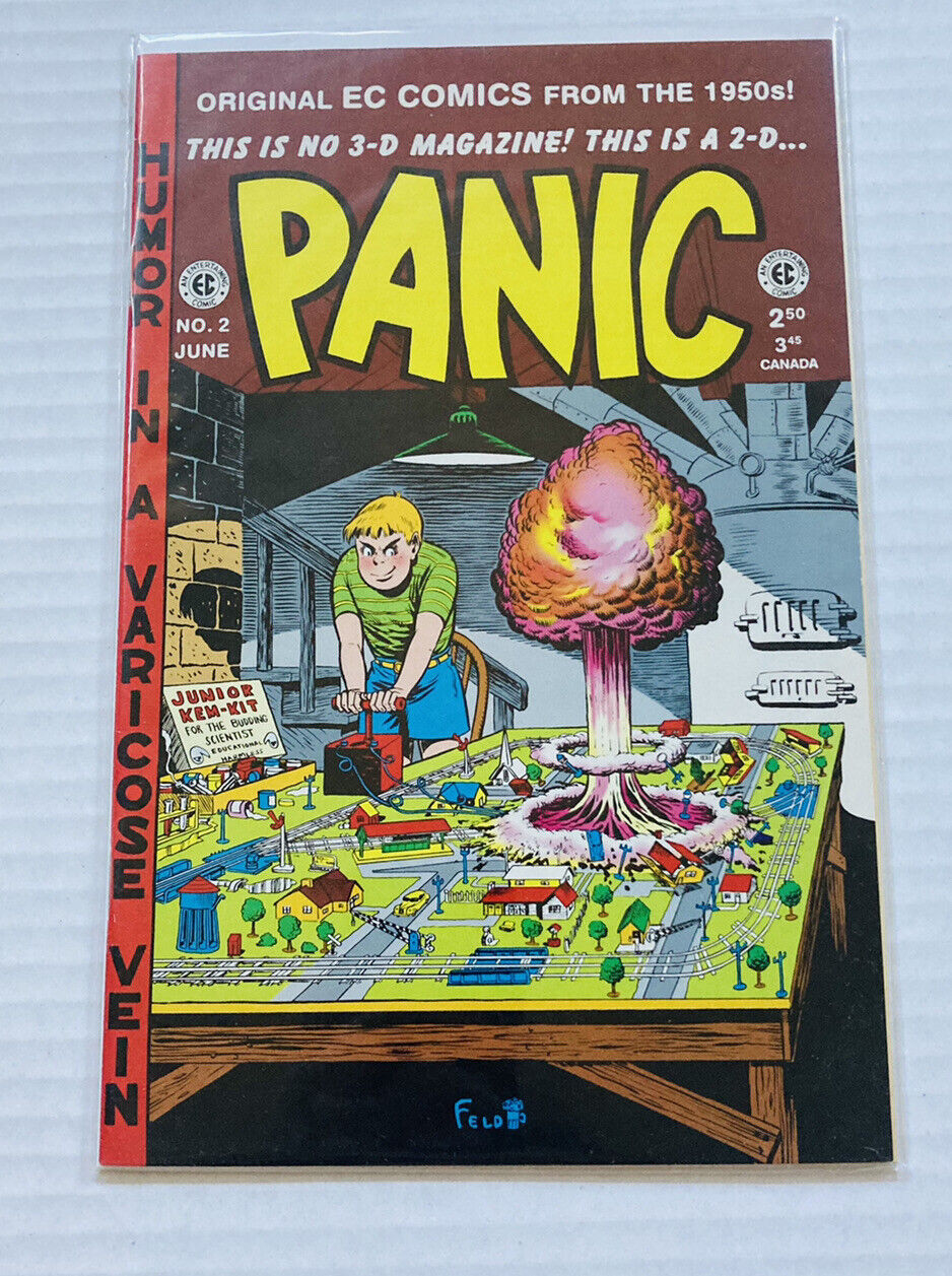 Panic #2 By Wally Wood Jack Davis EC Comics REPRINT Series Gemstone NM/M 1997 2B