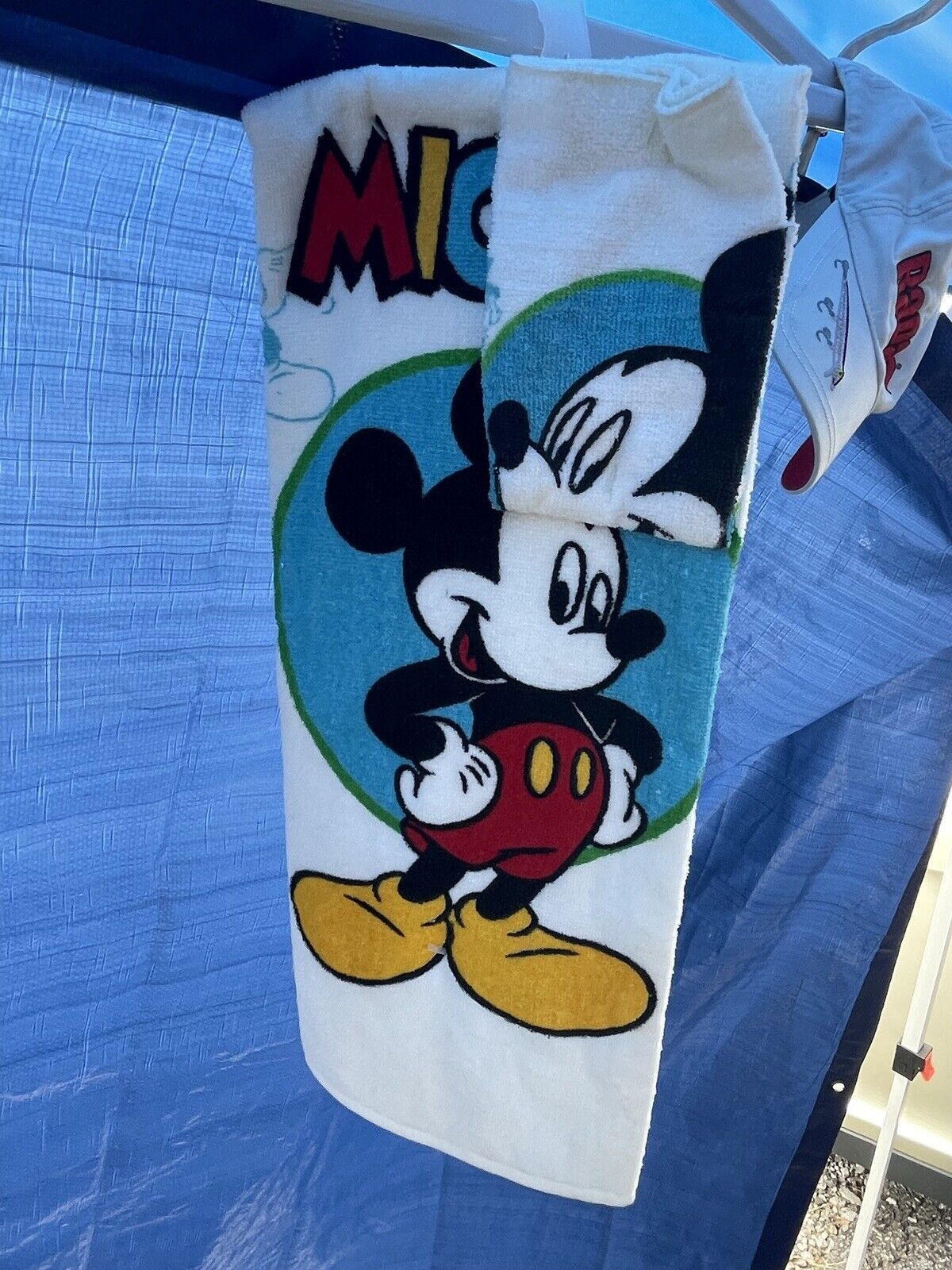 Vintage Dead Stock 90s Mickey Towel And Rag