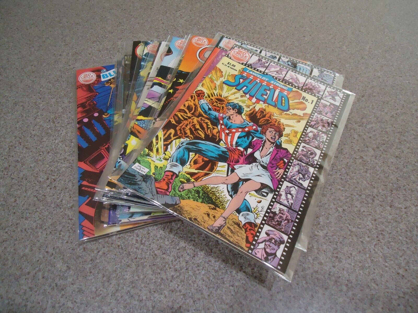 ARCHIE ADVENTURE COMICS RED CIRCLE LOT OF 19 VERY HIGH GRADE
