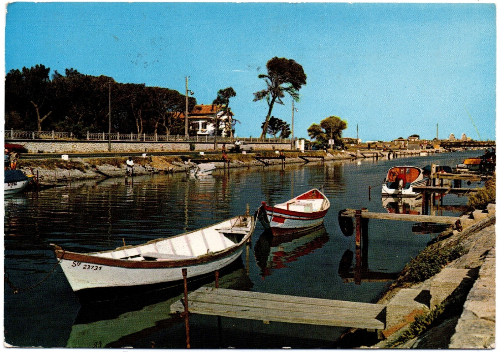 CPSM GF 34 - CARNON-BEACH (Hérault) - 16,119. Le Canal