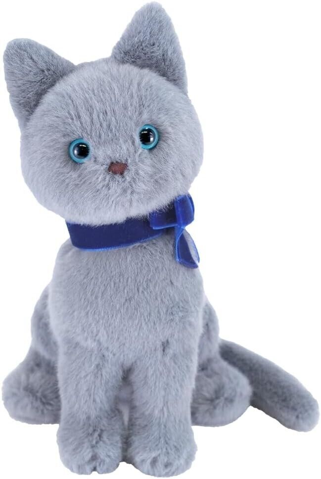 San Lemon JOLLY Gray 19cm Plush Doll Stuffed Toy Animal Cat 2023