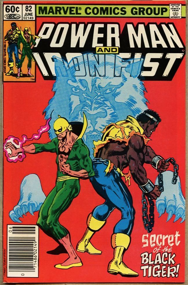 Power Man And Iron Fist #82-1982 vf/nm 9.0 Denys Cowan