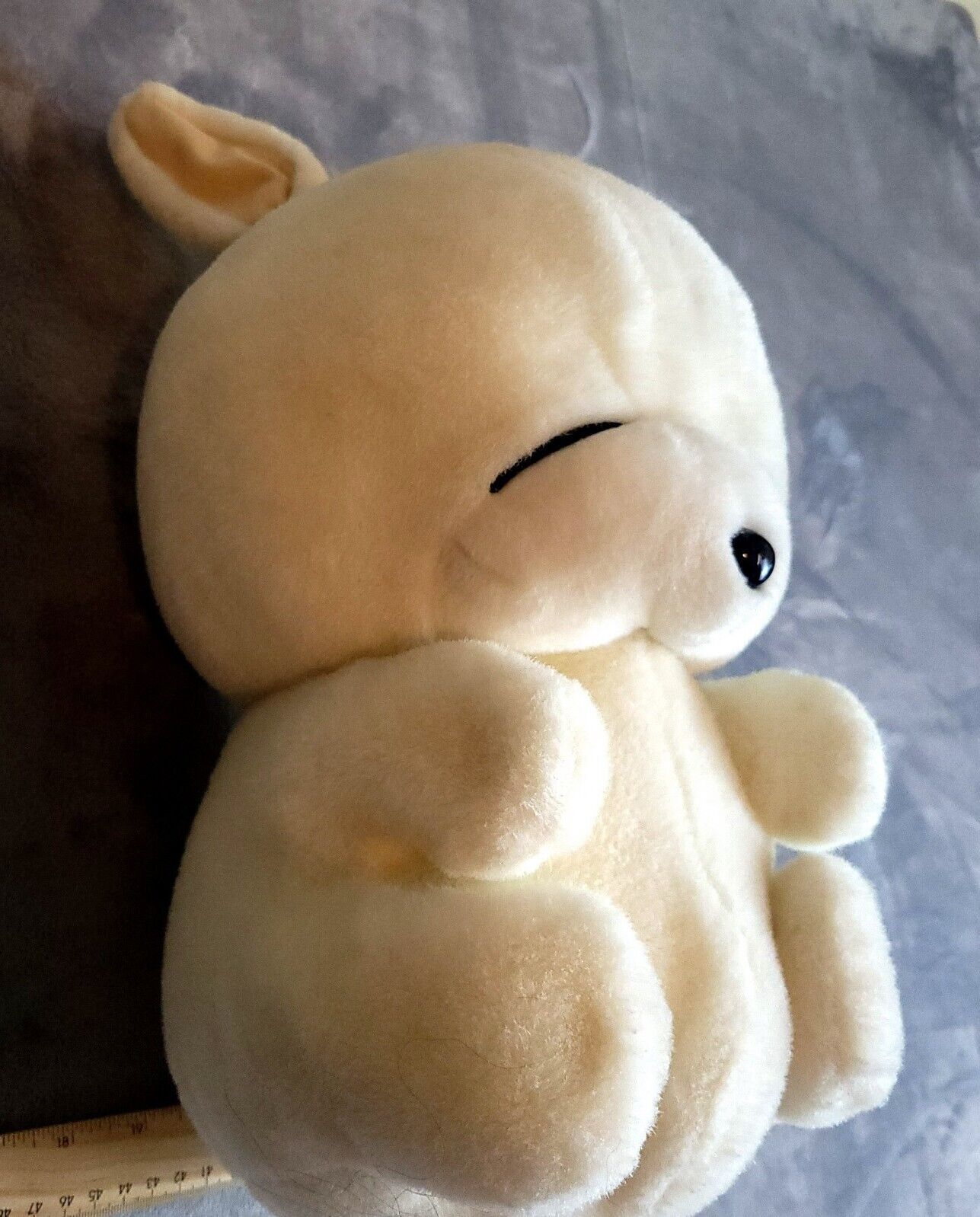 Mashimaro Rabbit by Kim Jae Cartoon Character 2000 Large Stuffed Plush 13 in 