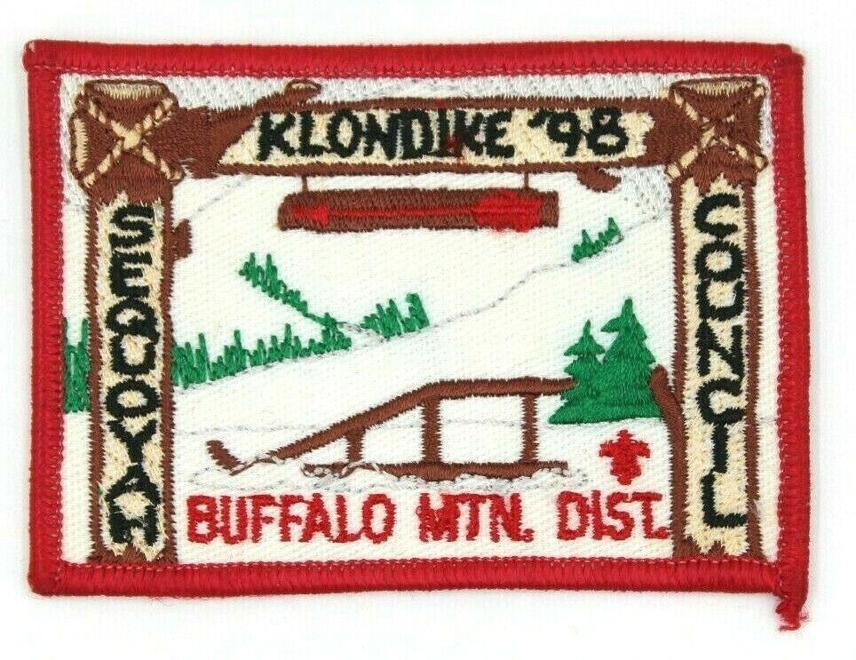 1998 Klondike Derby Sequoyah Council Patch Boy Scouts BSA Tennessee TN