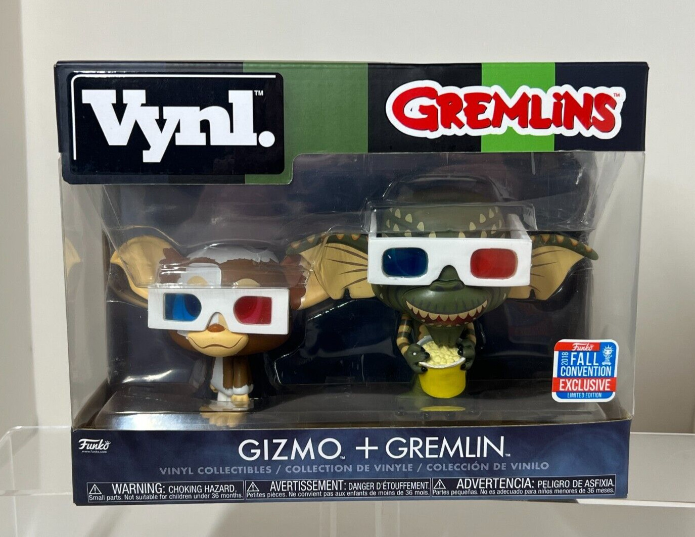 Funko Vynl Gremlins - Gizmo + Gremlin Vinyl Figure 2-Pack GameStop Exclusive NEW
