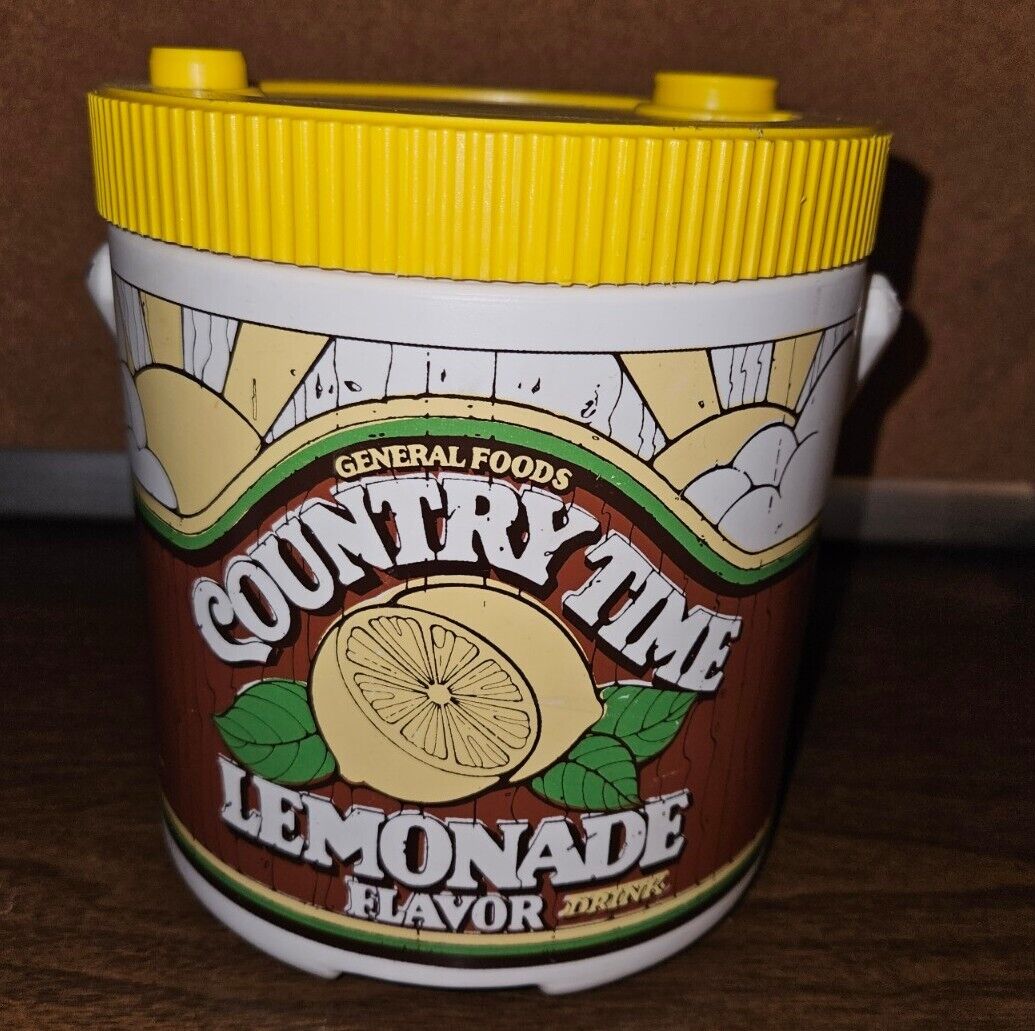 Vintage 1970's Hamilton Skotch Country Time Lemonade Kooler - General Foods