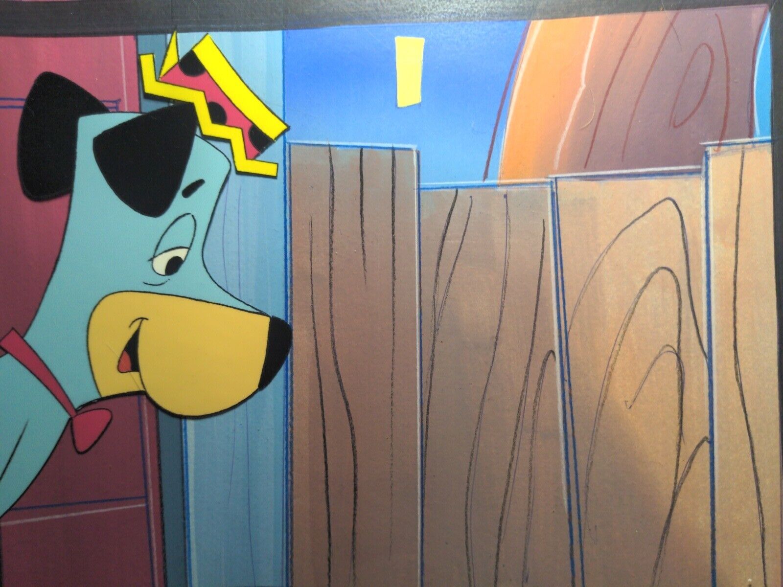 HUCKLEBERRY HOUND animation cel production art Hanna-Barbera vintage cartoons I6