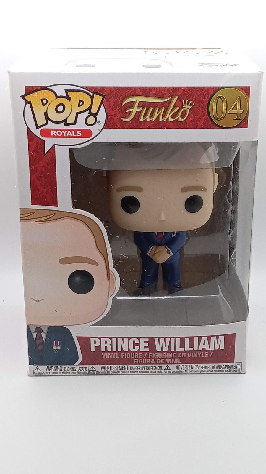Funko Pop Royals: - Prince William (Duke of Cambridge) #04 Vaulted