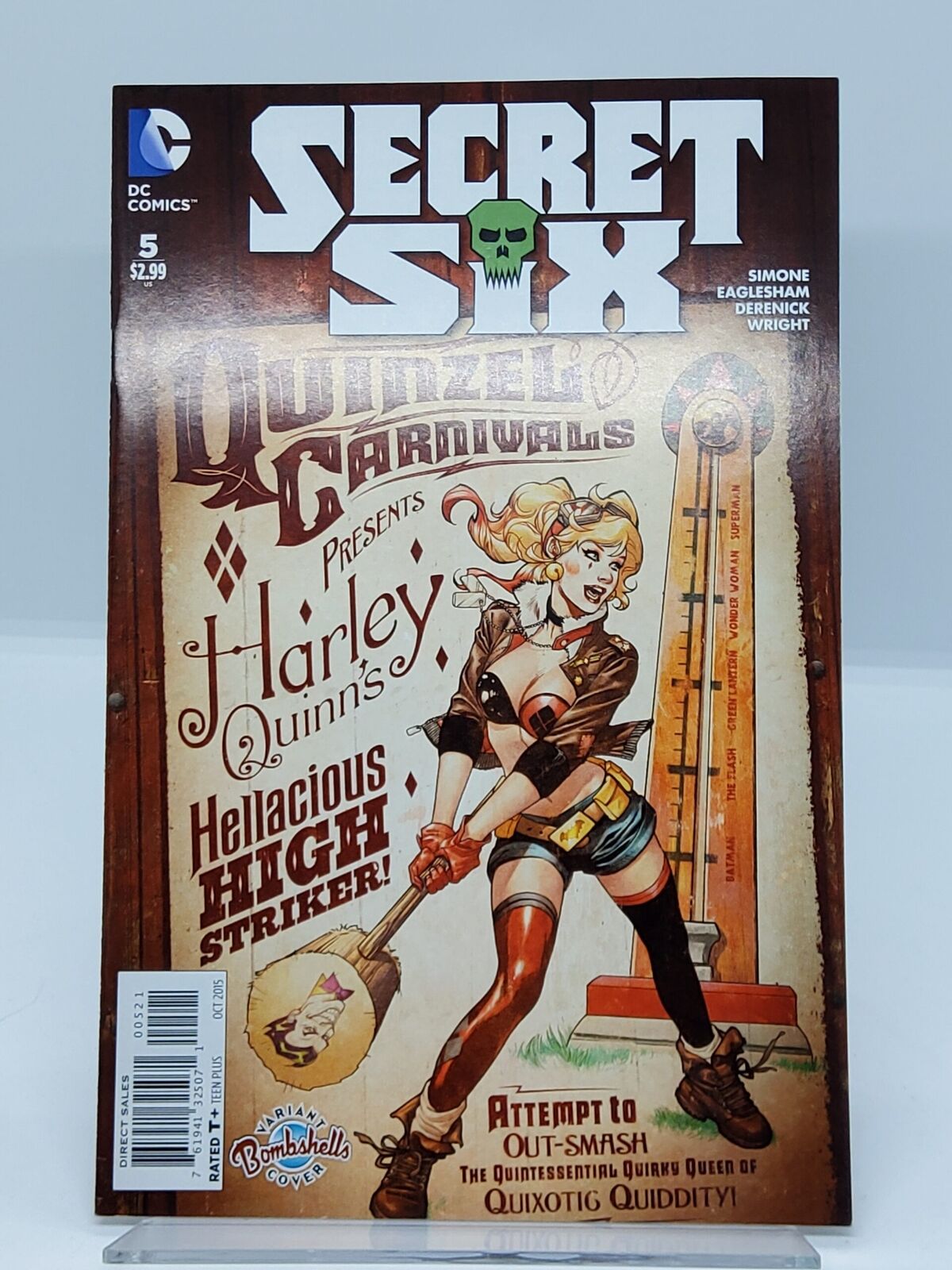Secret Six #5 NM Harley Bombshell Variant DC 2015