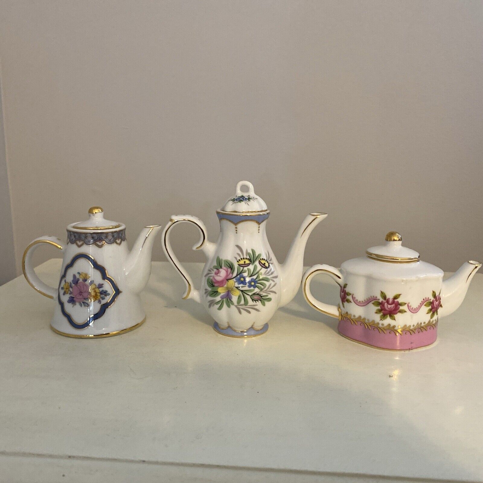 Nantucket Mini Teapots