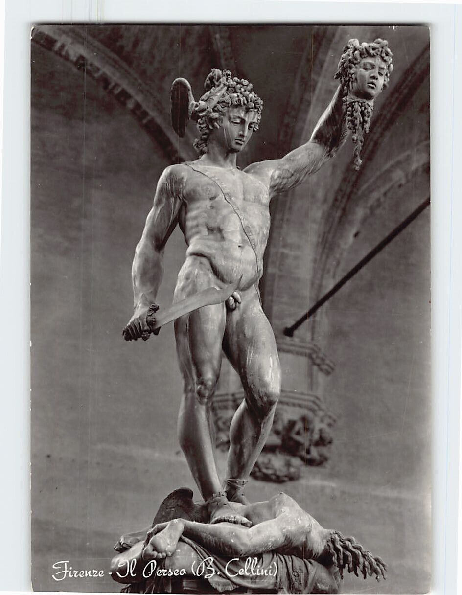 Postcard The Perseus, Florence, Italy