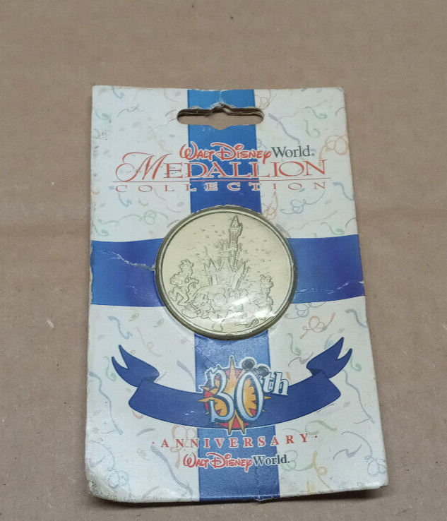 1985 Disneyland 30th Anniversary Commemorative Souvenir Coin Medallion