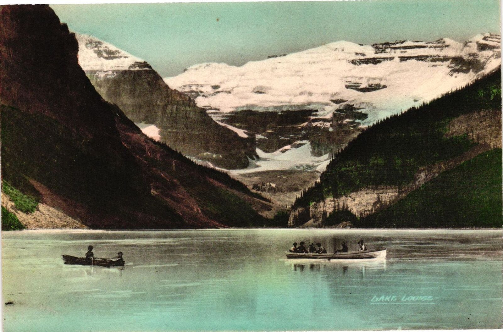 Vintage Postcard 4x6- Lake Louise UnPost 1960-80s