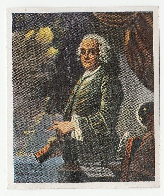 Benjamin Franklin card 95 \