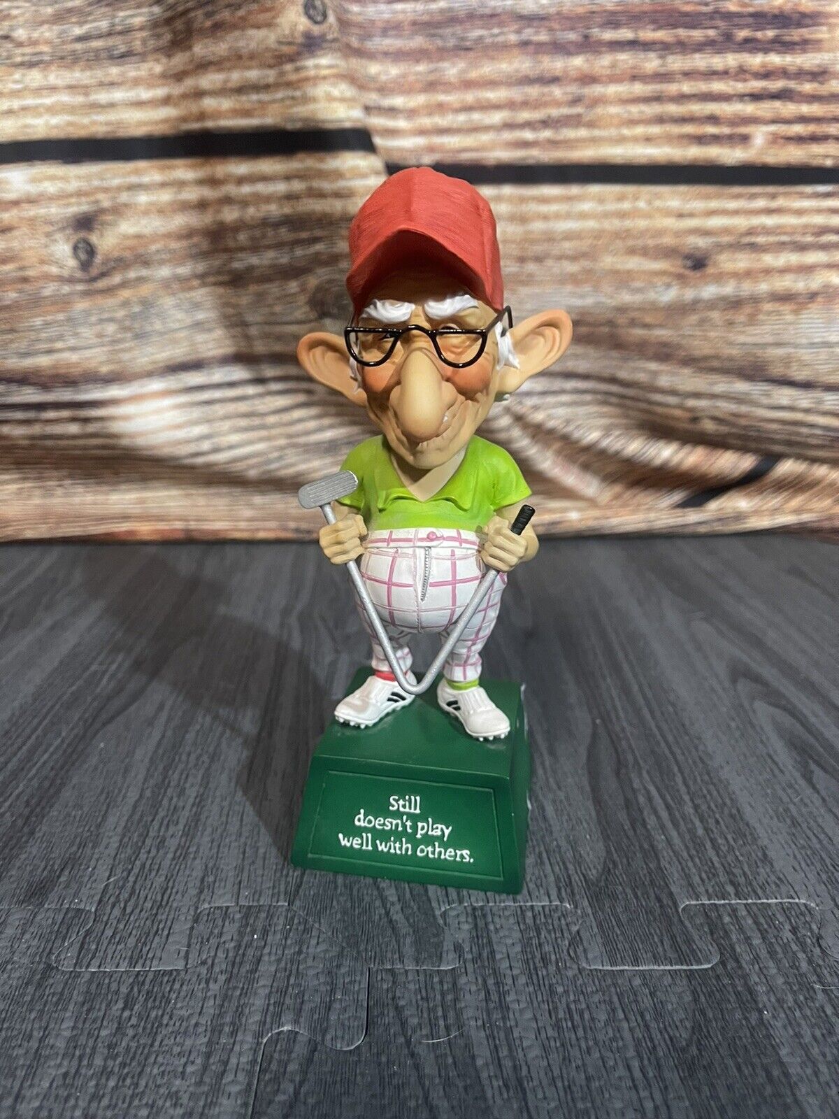 Coots 2005 Figurine Bobble Head “Golfer” Item # 4966