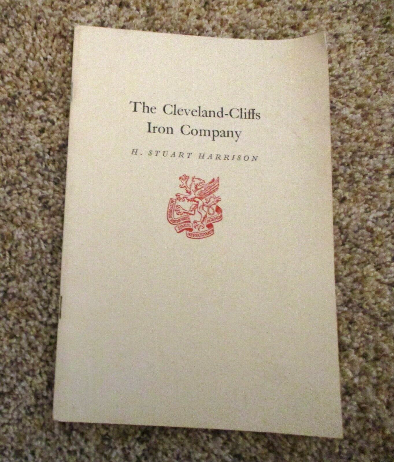 VINTAGE 1974 THE CLEVELAND CLIFFS IRON COMPANY MINING BOOKLET