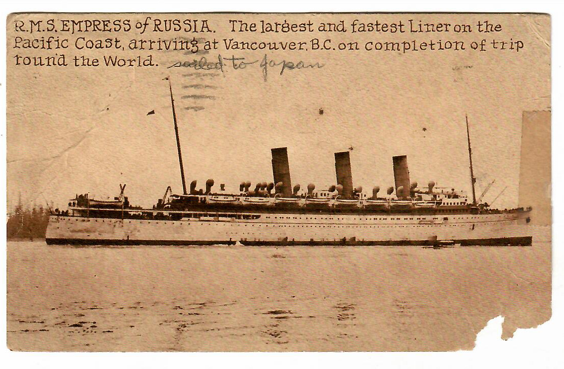 EMPRESS OF RUSSIA (1913) -- Canadian Pacific Line (A)