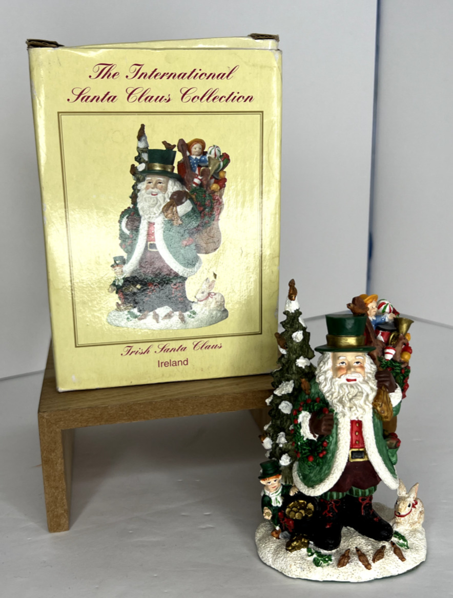 The International Santa Claus Collection Figure Trish Santa Clause Ireland 2002