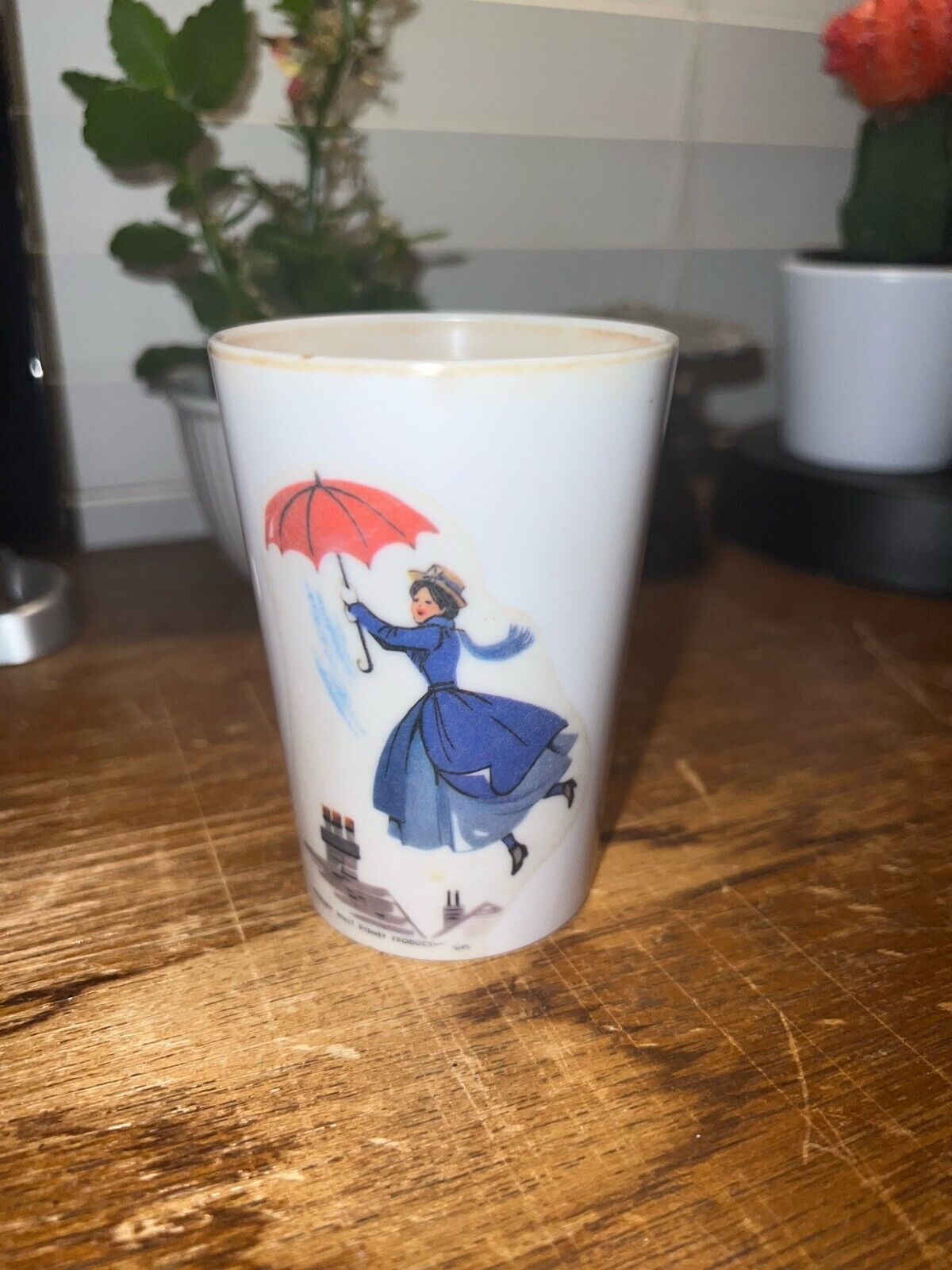 Vintage_Disney_1964_Mary Poppins_Melmac_Plastic Cup_C00L_cHECK it_