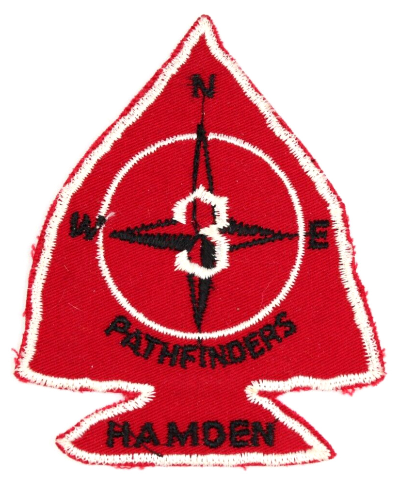Hamden Pathfinders Quinnipiac Council Patch Boy Scouts BSA Trail Connecticut CT