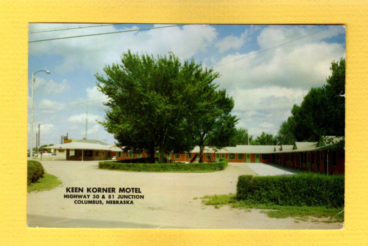 Columbus,NE Nebraska, Keen Korner Motel 40 units playground
