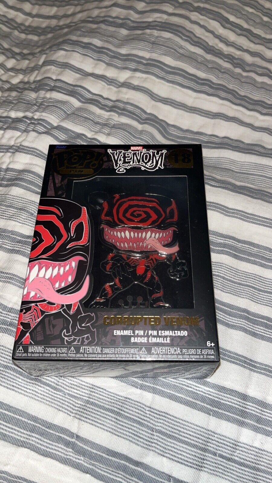 Funko Pop Pin Marvel Venom Corrupted Venom 18