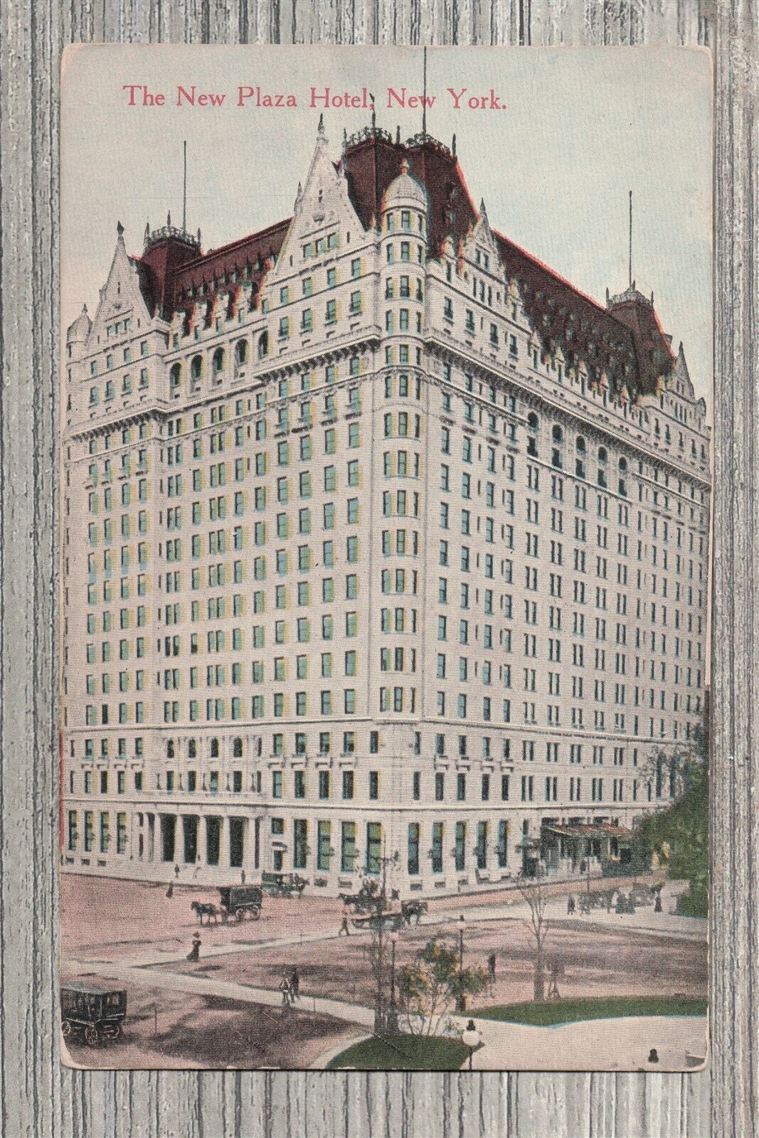 Postcard-The New Plaza Hotel New York-PC51