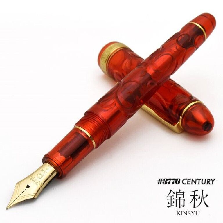 PLATINUM PNB-36000SK Fountain Pen #3776 CENTURY KINSHU 14K Nib [EF/F/M/B] FedEx